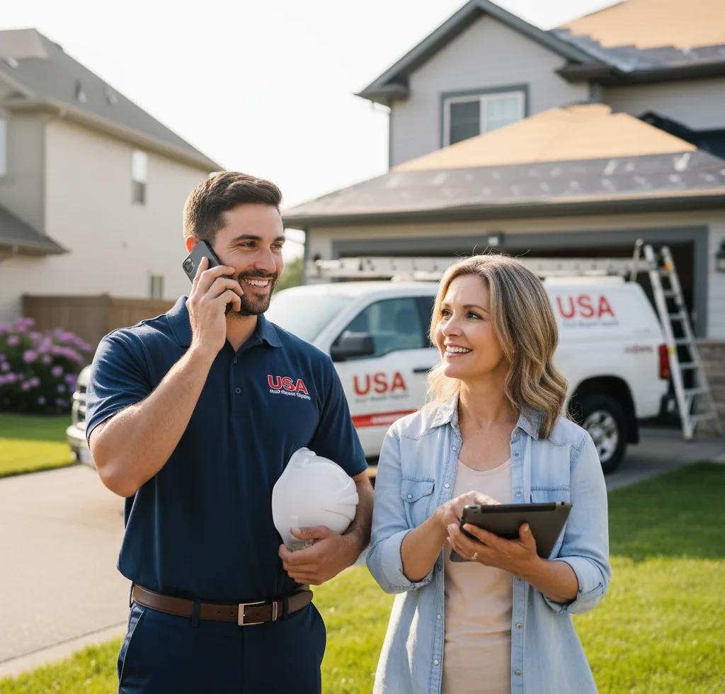 USA Roof Repair Experts customer support in Bandon